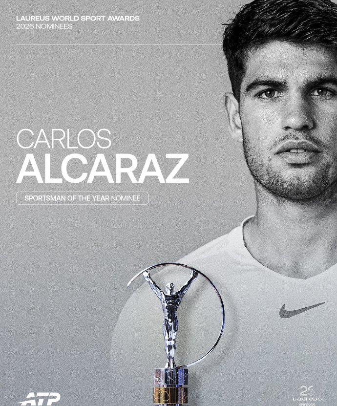 开云登录入口-2026劳伦斯奖提名发布,网坛五人上榜!|辛纳|阿尔卡拉斯|卡洛斯·阿尔卡拉斯|姚明|刘翔_新浪体育_新浪新闻