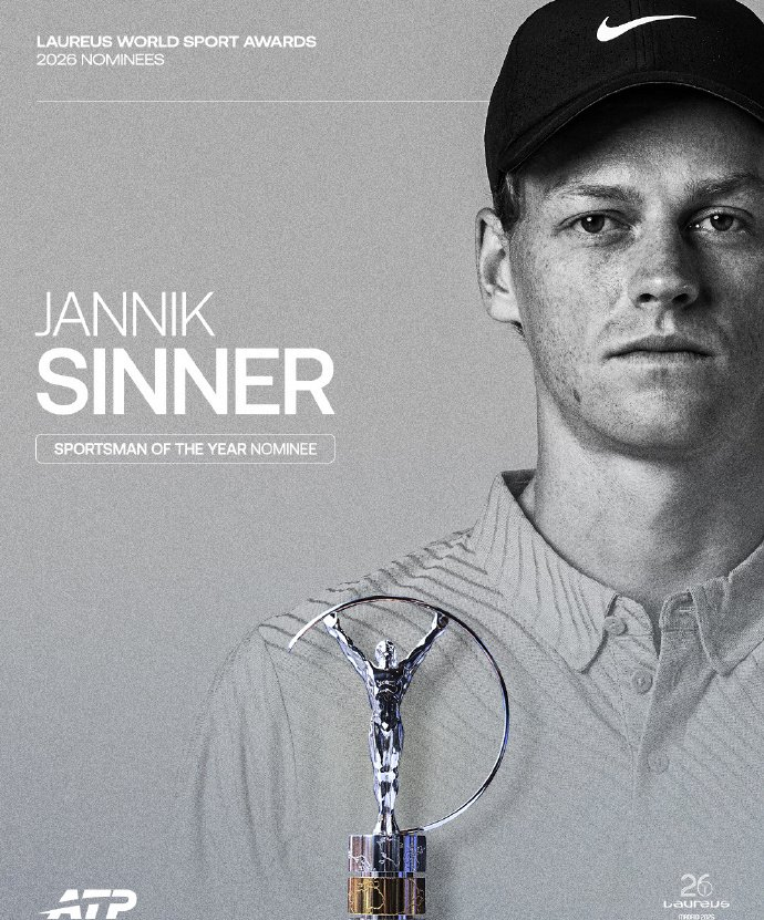 开云登录入口-2026劳伦斯奖提名发布,网坛五人上榜!|辛纳|阿尔卡拉斯|卡洛斯·阿尔卡拉斯|姚明|刘翔_新浪体育_新浪新闻